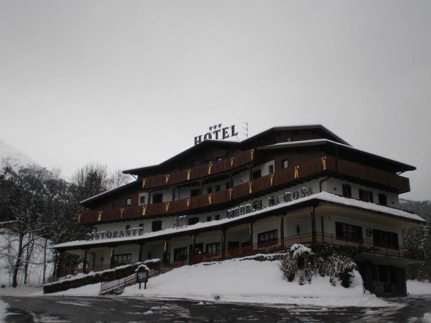 Hotel Residence La Rosa Castione della Presolana Kültér fotó